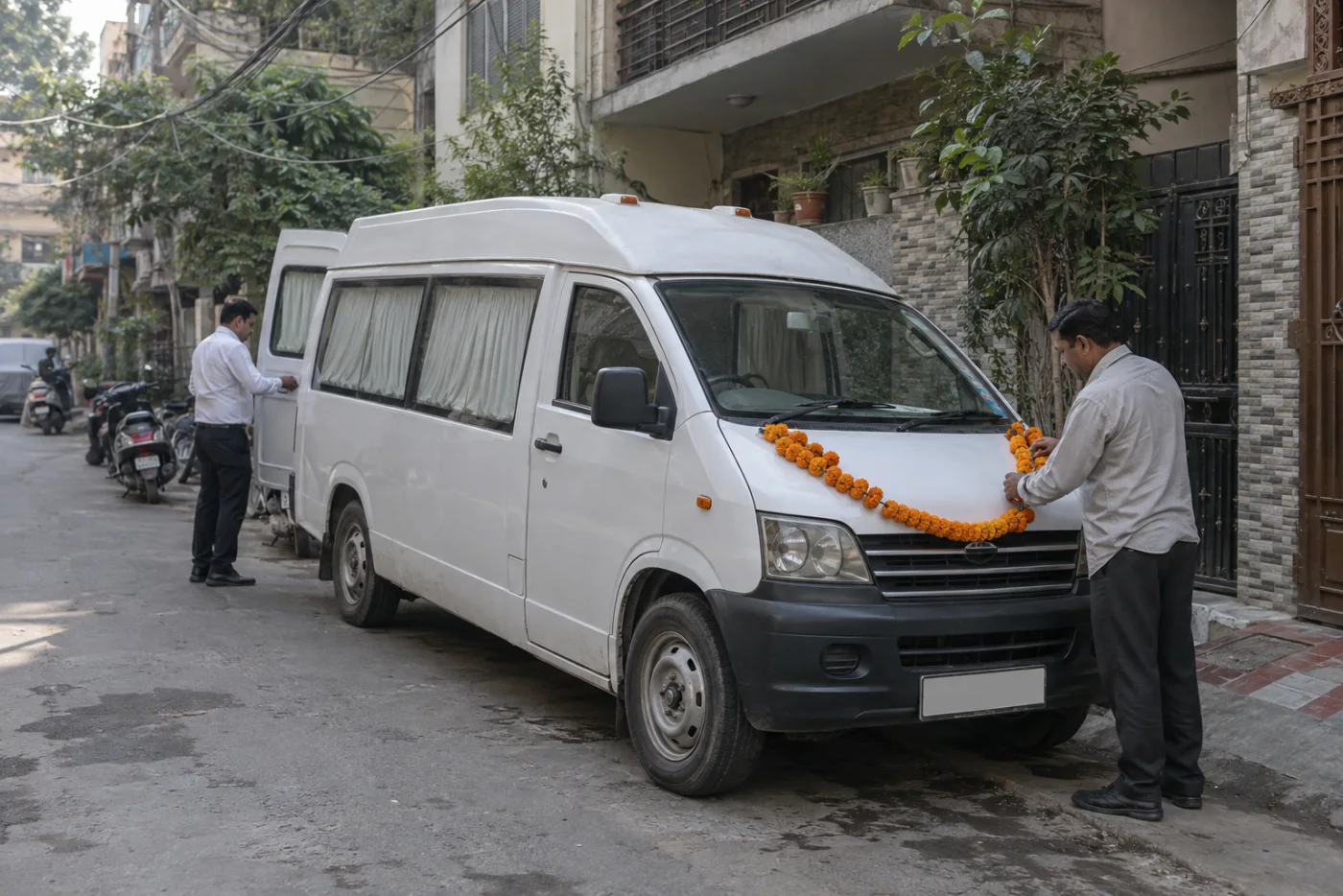 Hearse van service